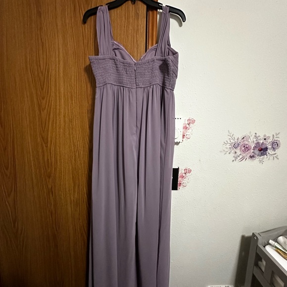 Lavender maternity gown - Picture 3 of 8